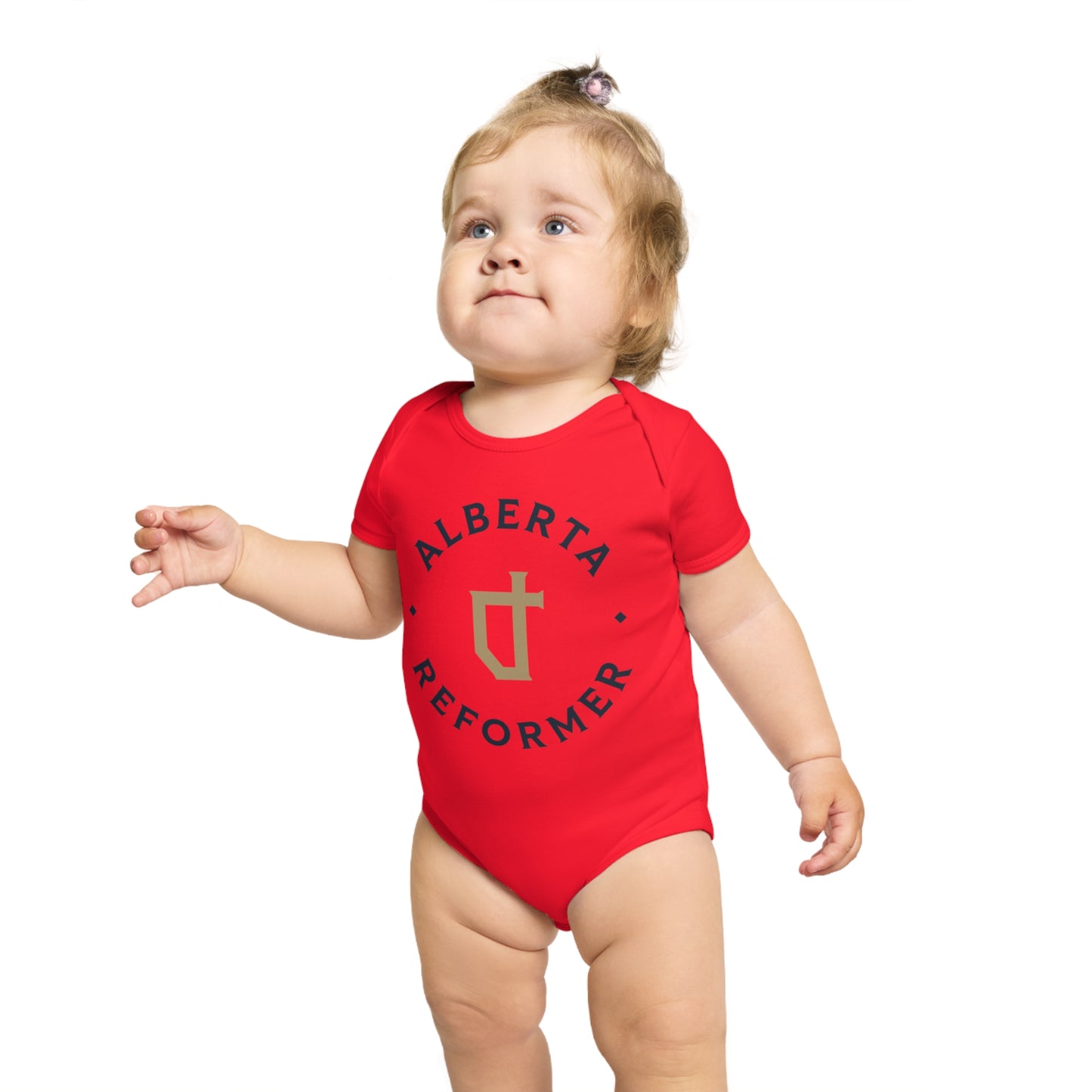 Alberta Reformer Short Sleeve Baby Bodysuit