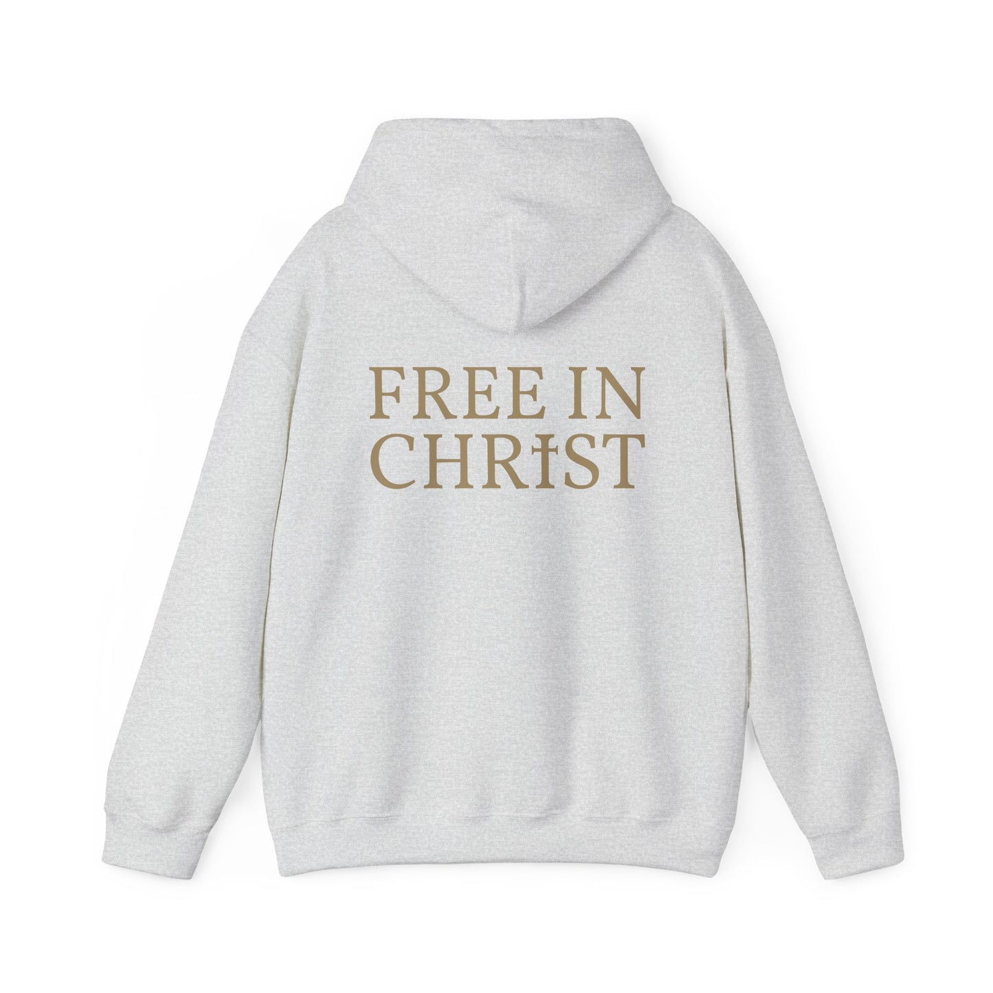 Free in Christ (Back) Unisex Hoodie