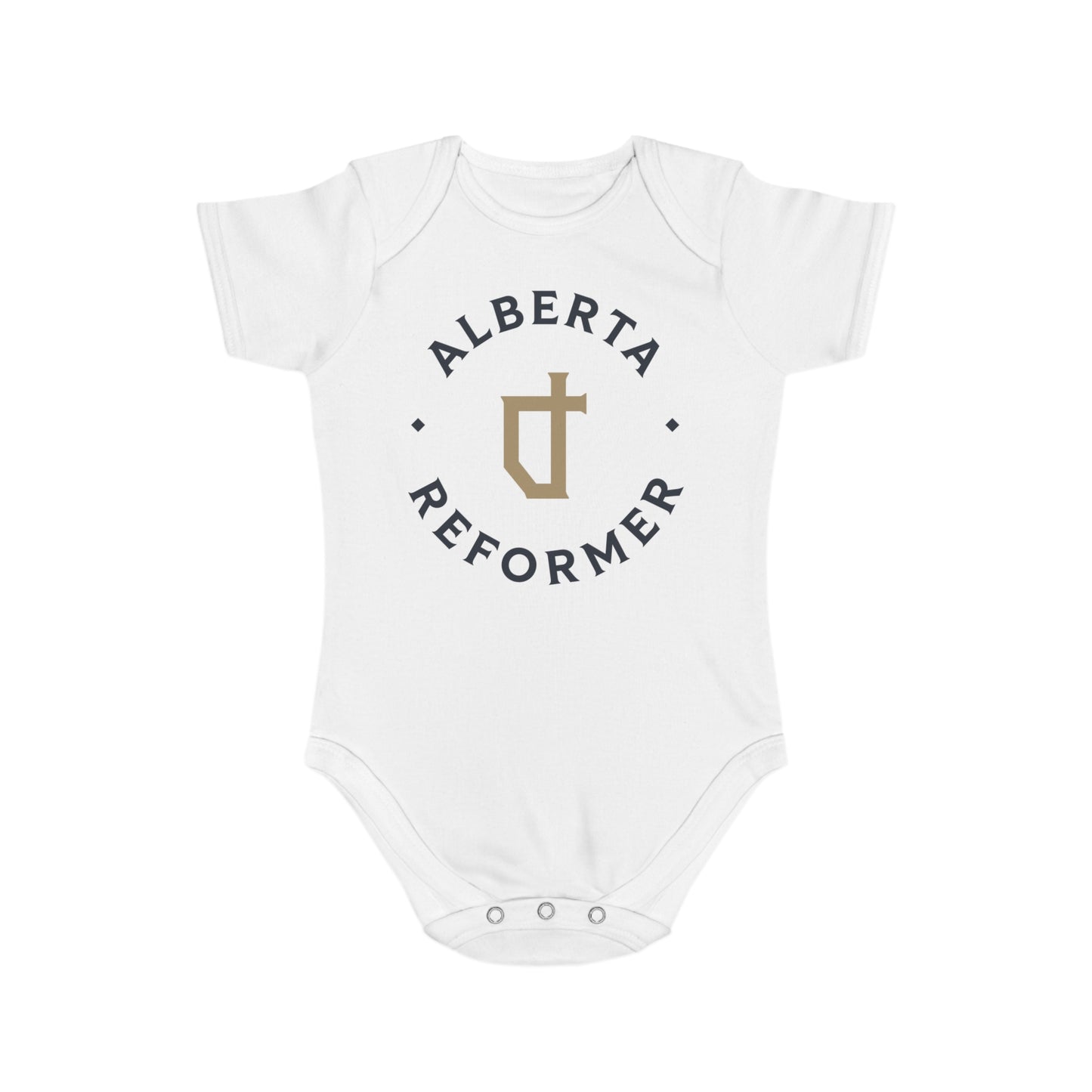 Alberta Reformer Short Sleeve Baby Bodysuit