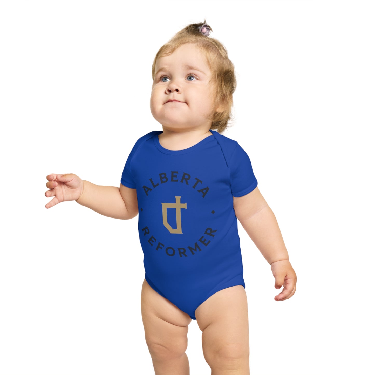 Alberta Reformer Short Sleeve Baby Bodysuit