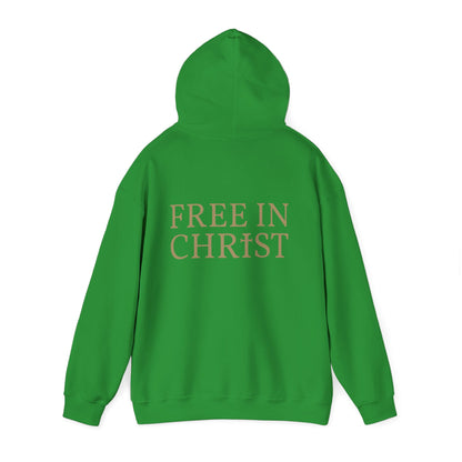 Free in Christ (Back) Unisex Hoodie