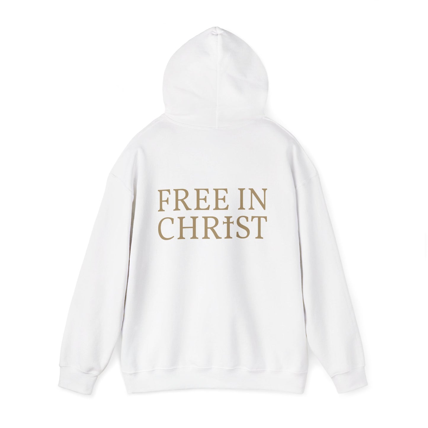 Free in Christ (Back) Unisex Hoodie