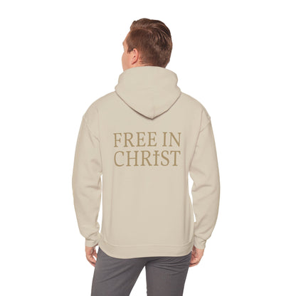 Free in Christ (Back) Unisex Hoodie