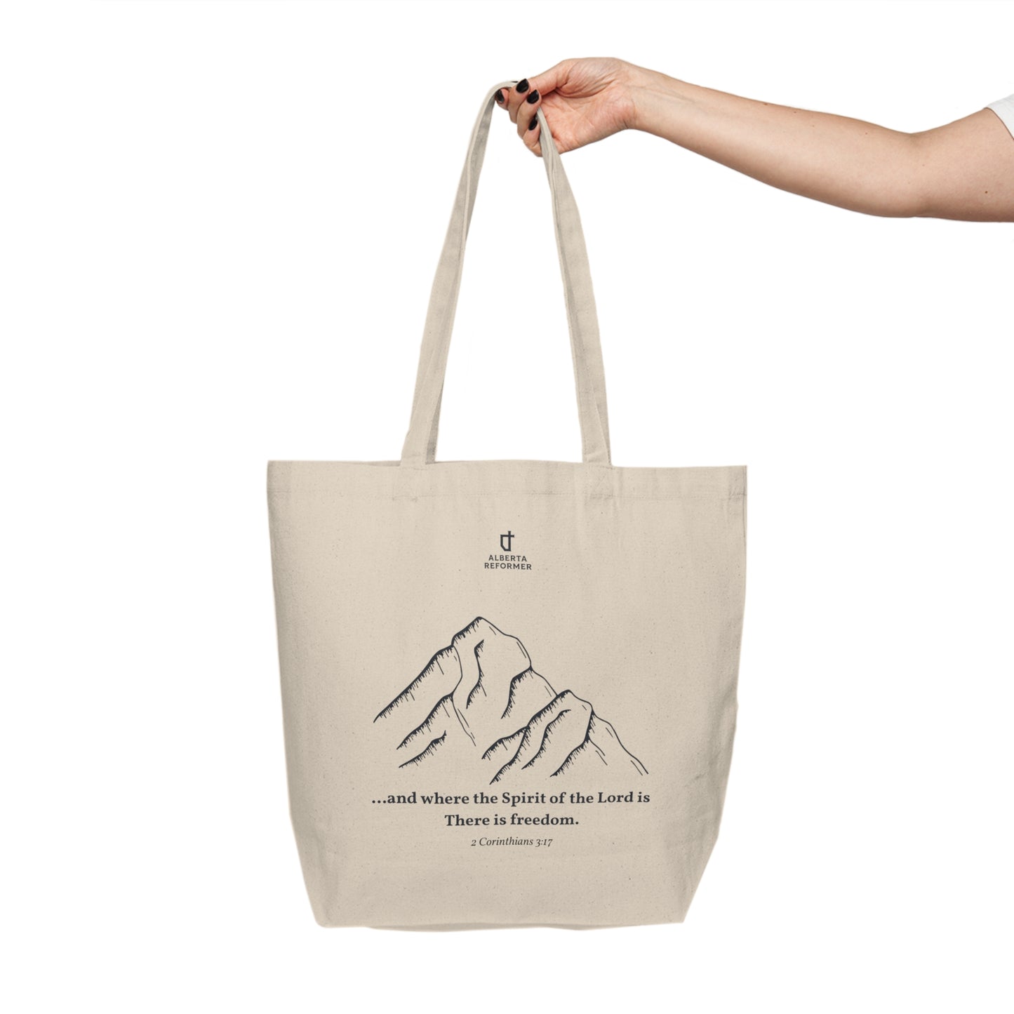 2 Cor. 3:17 Canvas Tote Bag