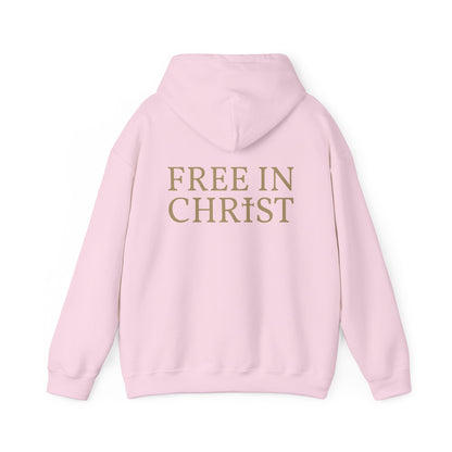 Free in Christ (Back) Unisex Hoodie