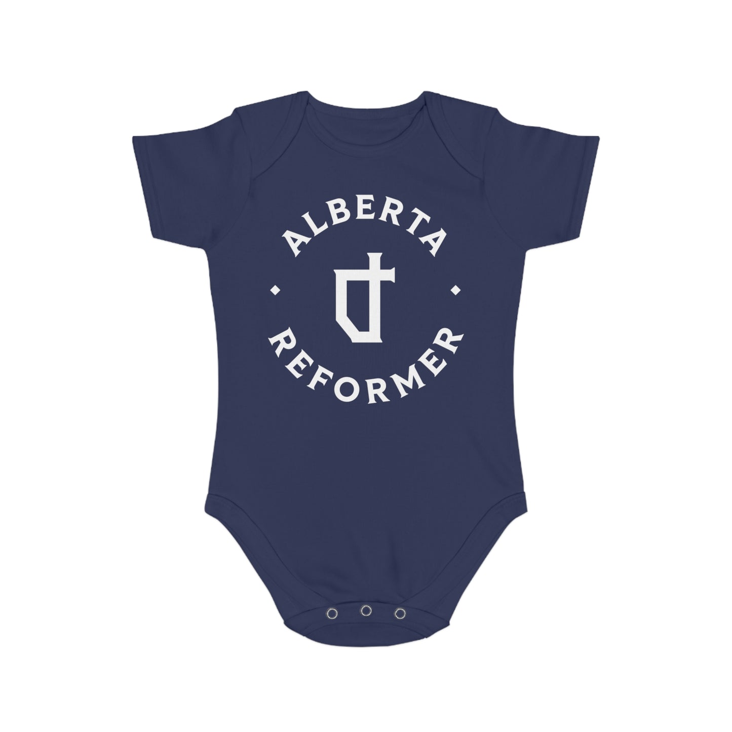 Alberta Reformer Short Sleeve Baby Bodysuit