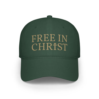 Free in Christ Baseball Cap