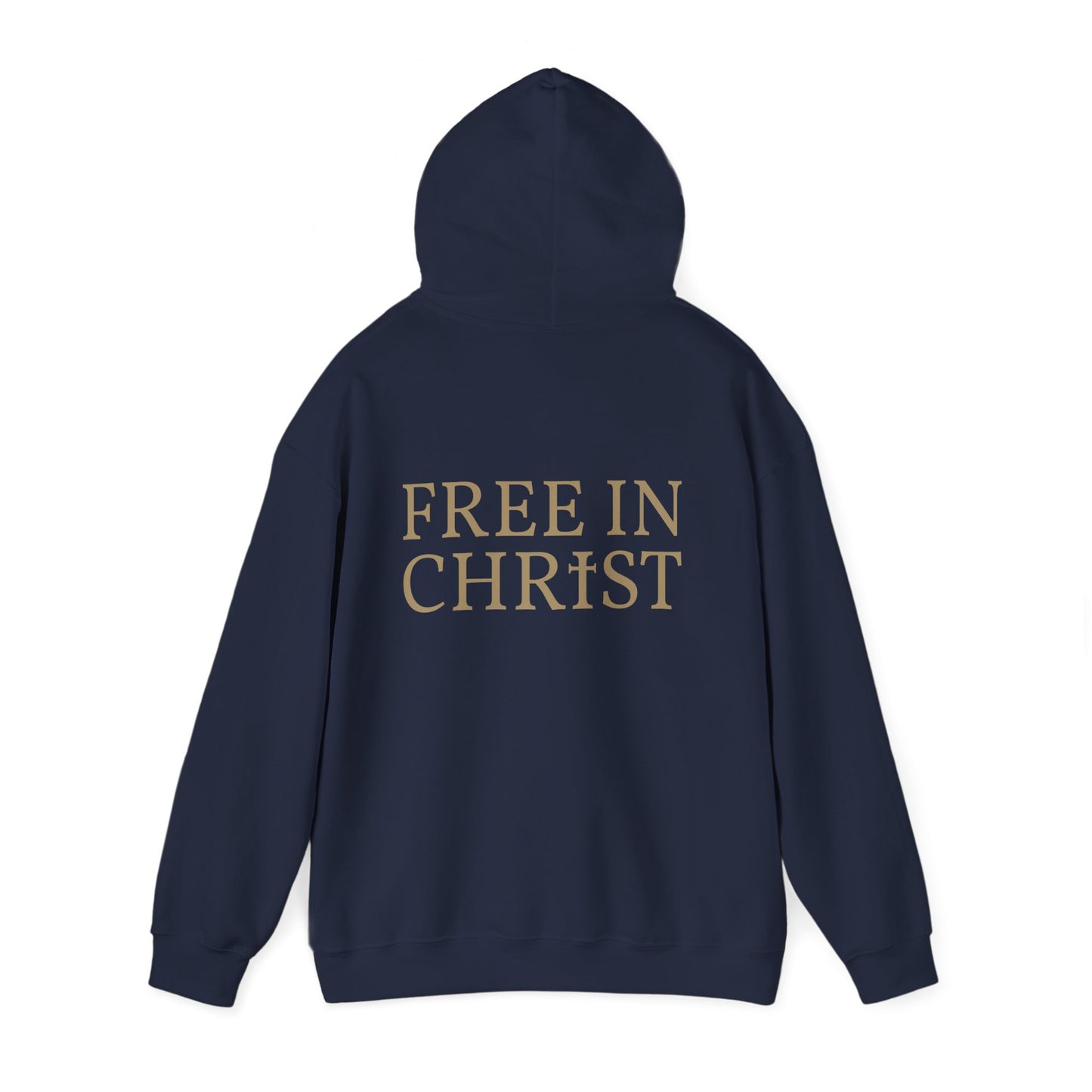 Free in Christ (Back) Unisex Hoodie
