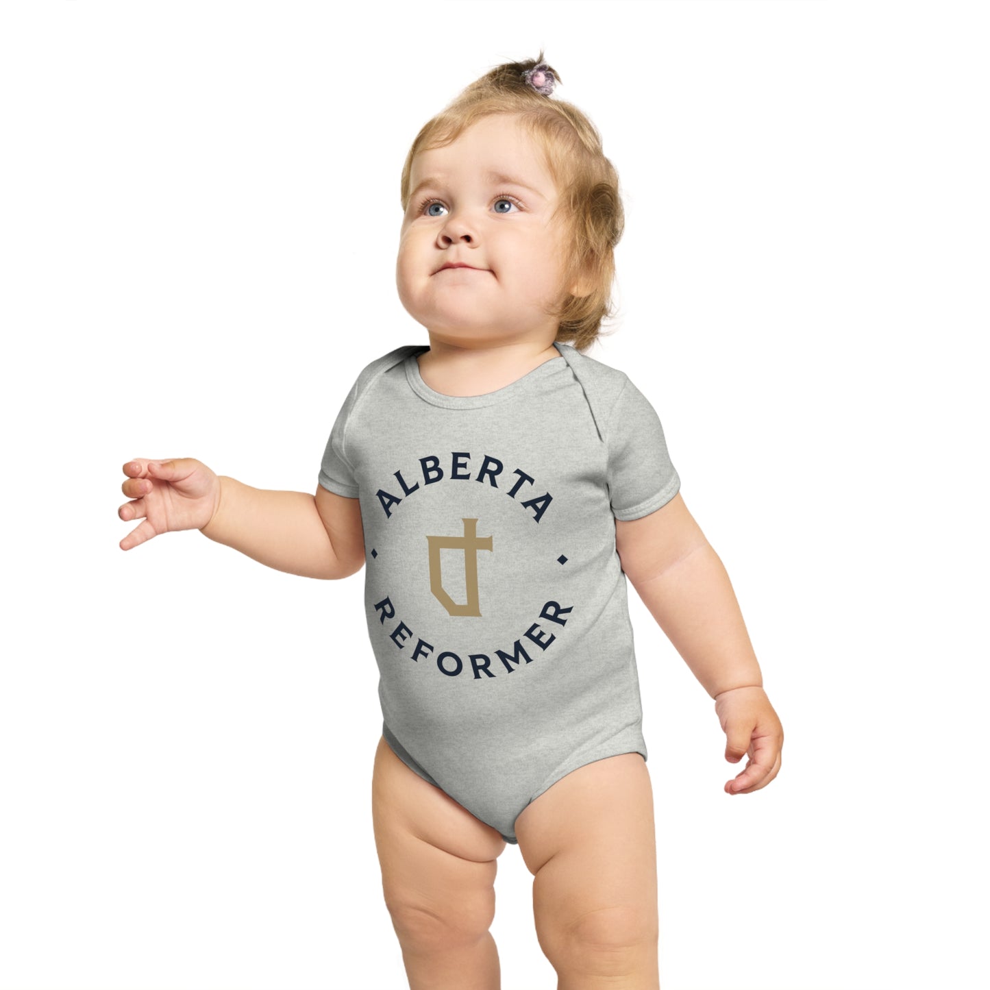 Alberta Reformer Short Sleeve Baby Bodysuit