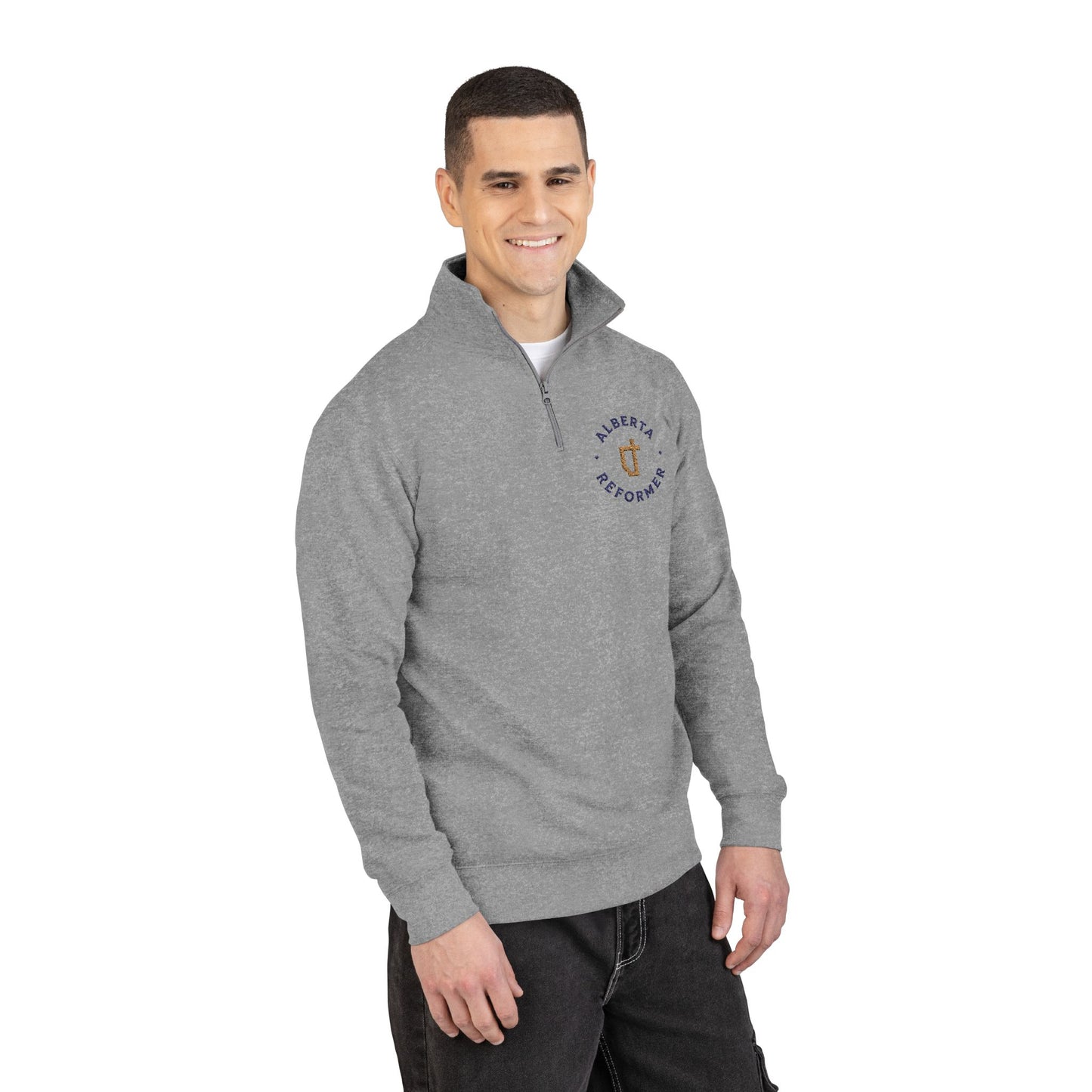 Alberta Reformer Unisex Fleece Pullover – Logo Only