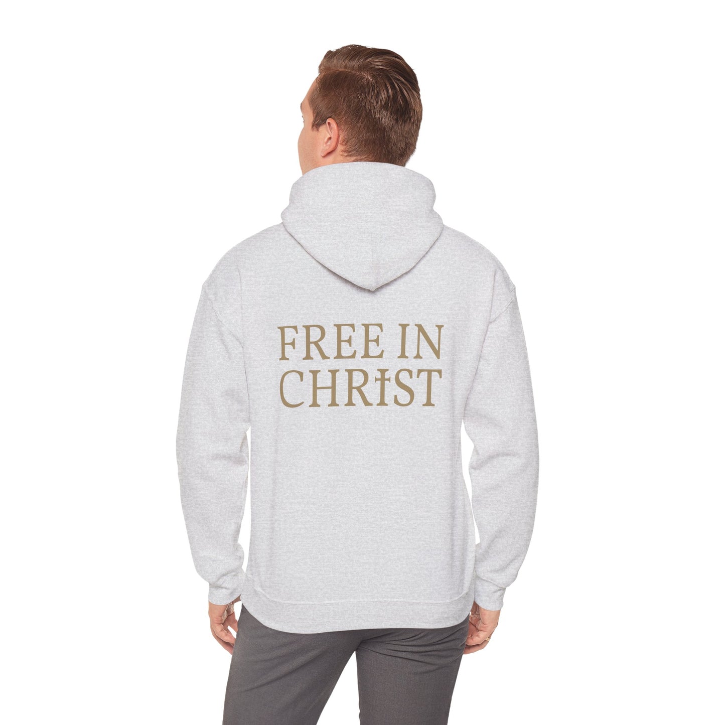 Free in Christ (Back) Unisex Hoodie