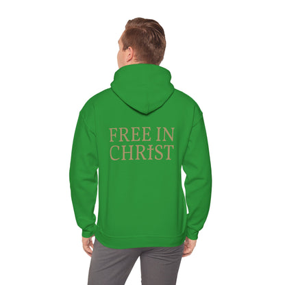 Free in Christ (Back) Unisex Hoodie
