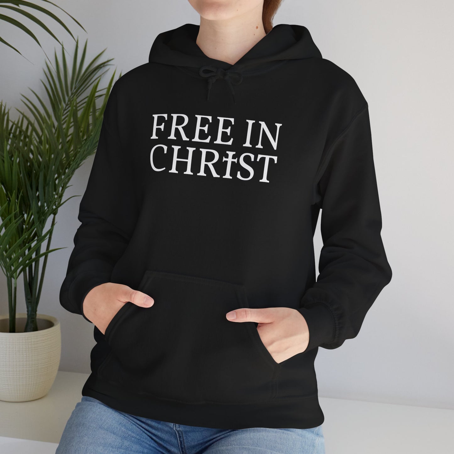 Free in Christ Unisex Hoodie