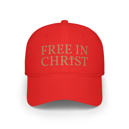 Free in Christ Baseball Cap