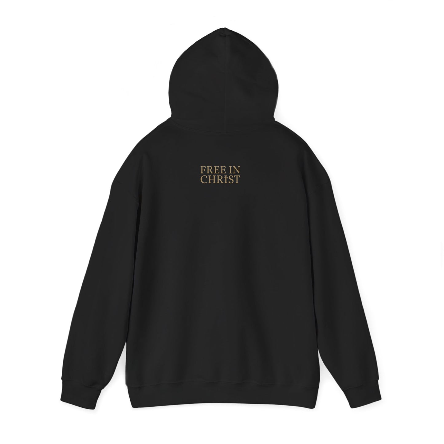 Free in Christ (Back Version 2) Unisex Hoodie
