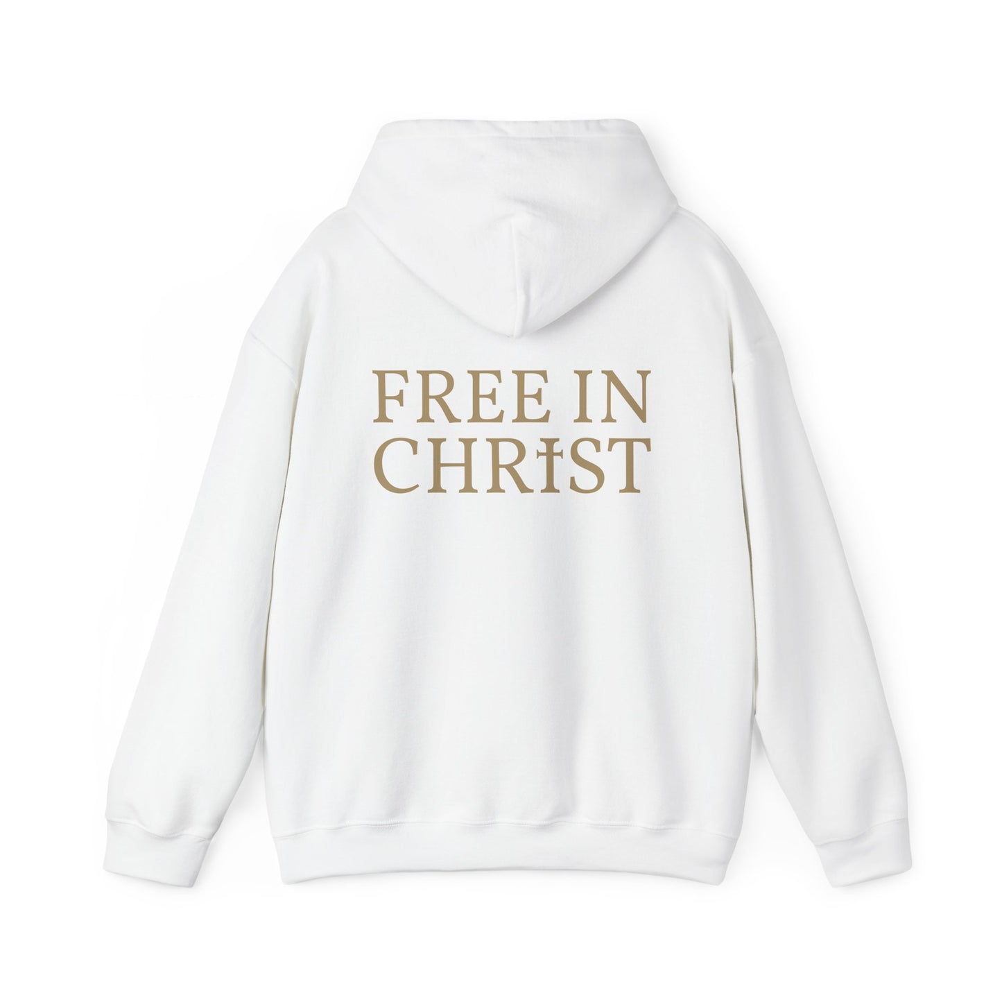 Free in Christ (Back) Unisex Hoodie