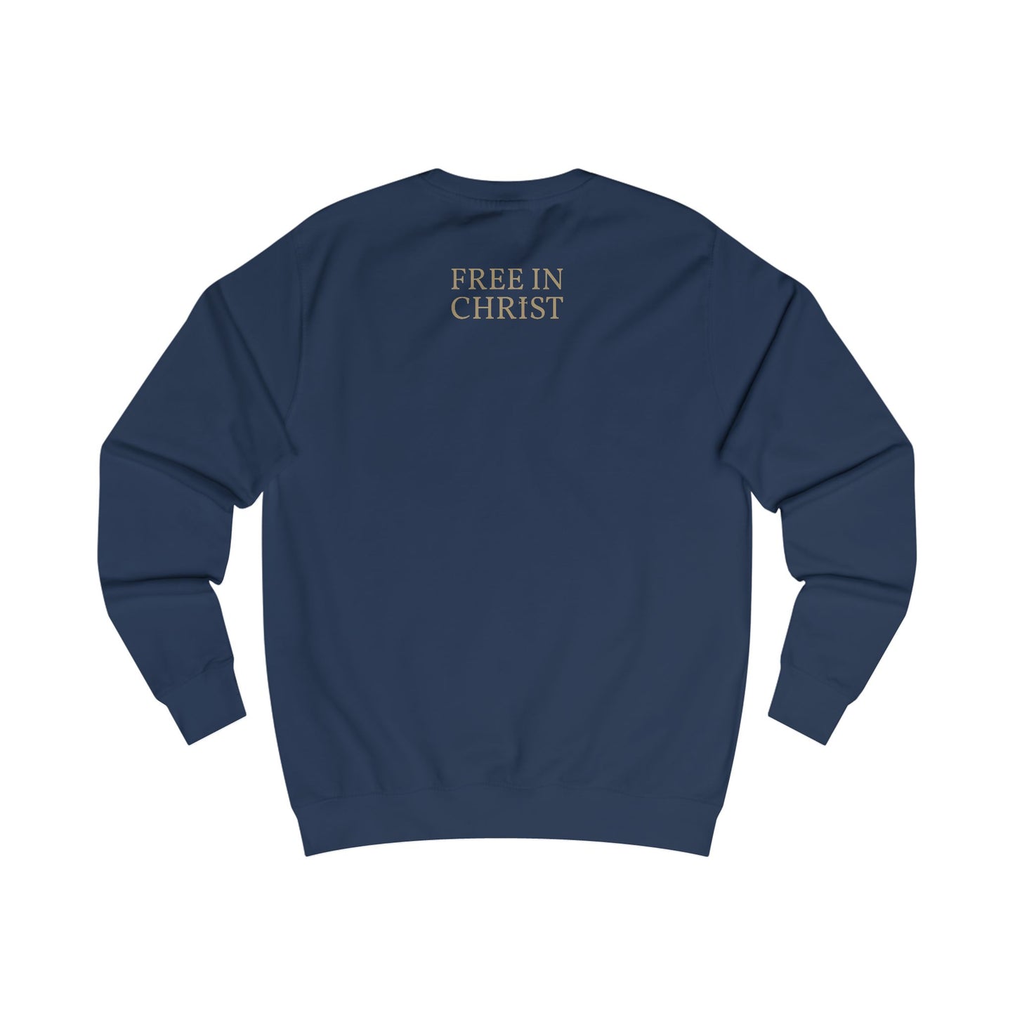 Free in Christ (Large Icon Front) Unisex Sweatshirt