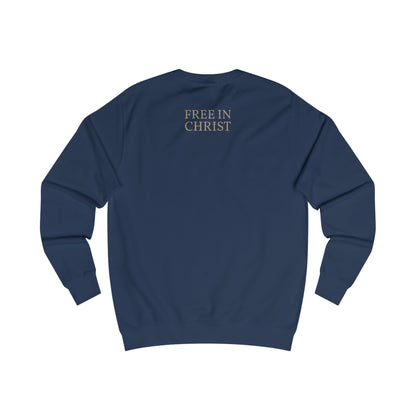 Free in Christ (Large Icon Front) Unisex Sweatshirt