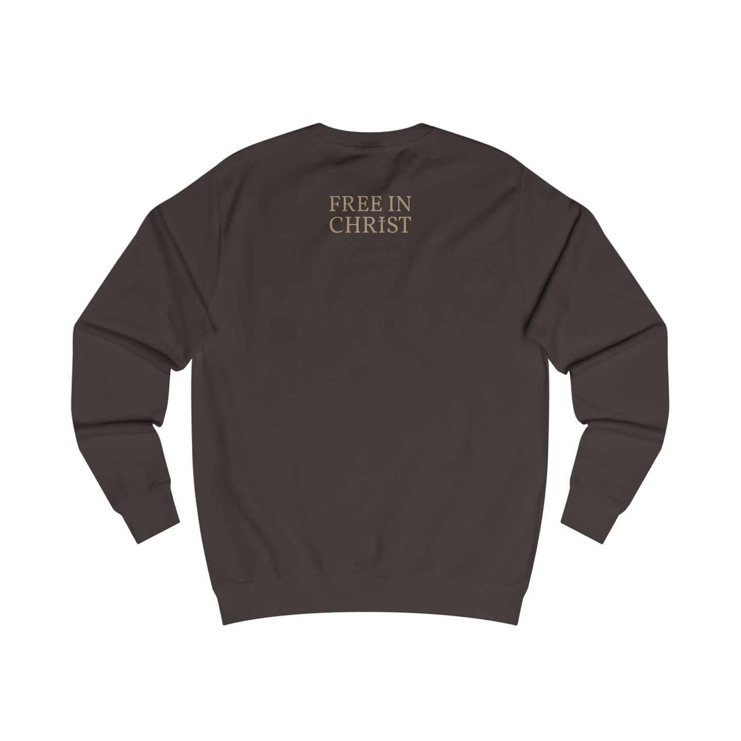 Free in Christ (Large Icon Front) Unisex Sweatshirt