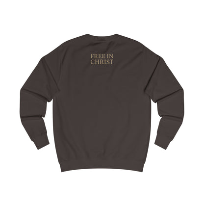 Free in Christ (Large Icon Front) Unisex Sweatshirt