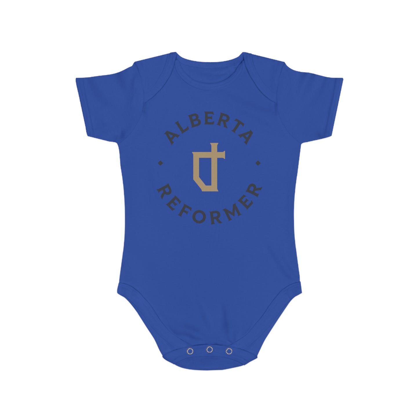 Alberta Reformer Short Sleeve Baby Bodysuit