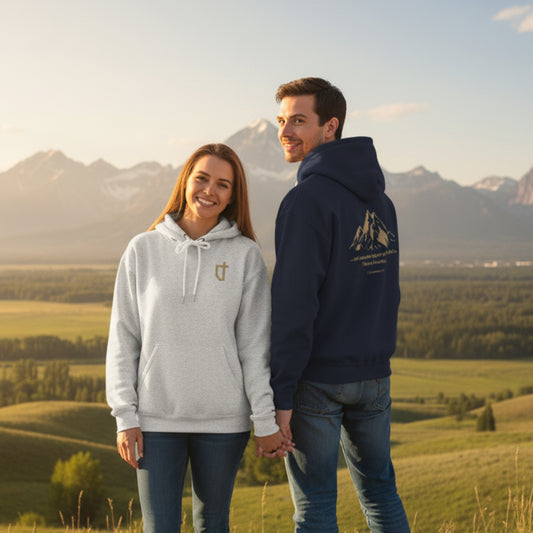 2 Cor. 3:17 (Back) Unisex Hoodie