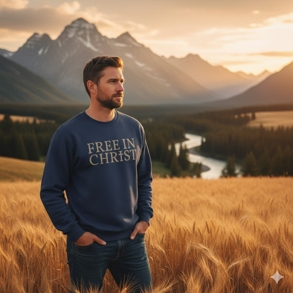 Free in Christ Unisex Sweatshirt