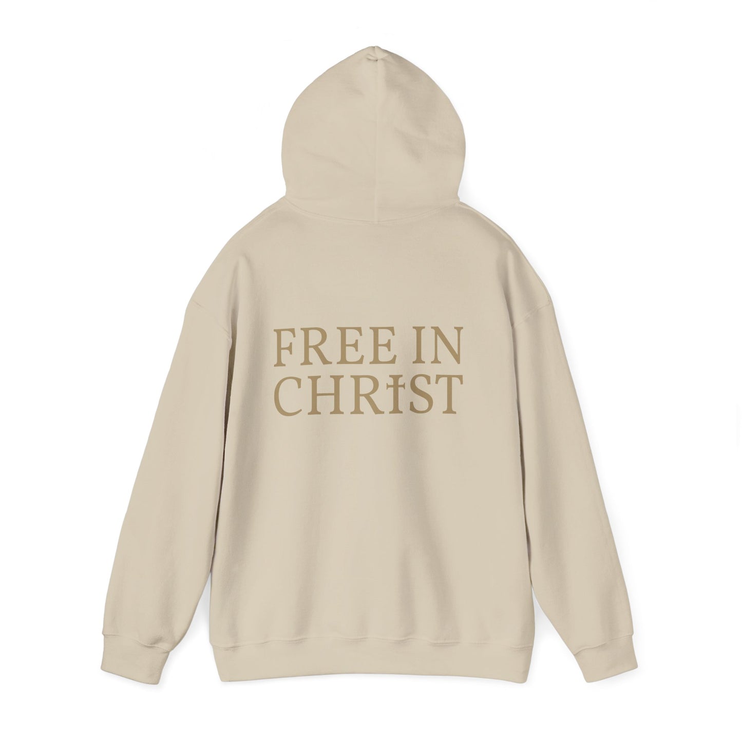 Free in Christ (Back) Unisex Hoodie