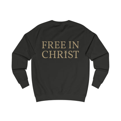 Free in Christ (Back) Unisex Sweatshirt
