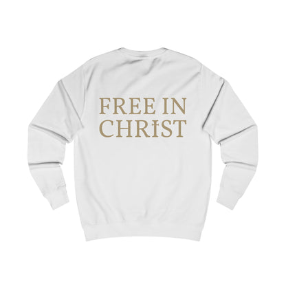 Free in Christ (Back) Unisex Sweatshirt