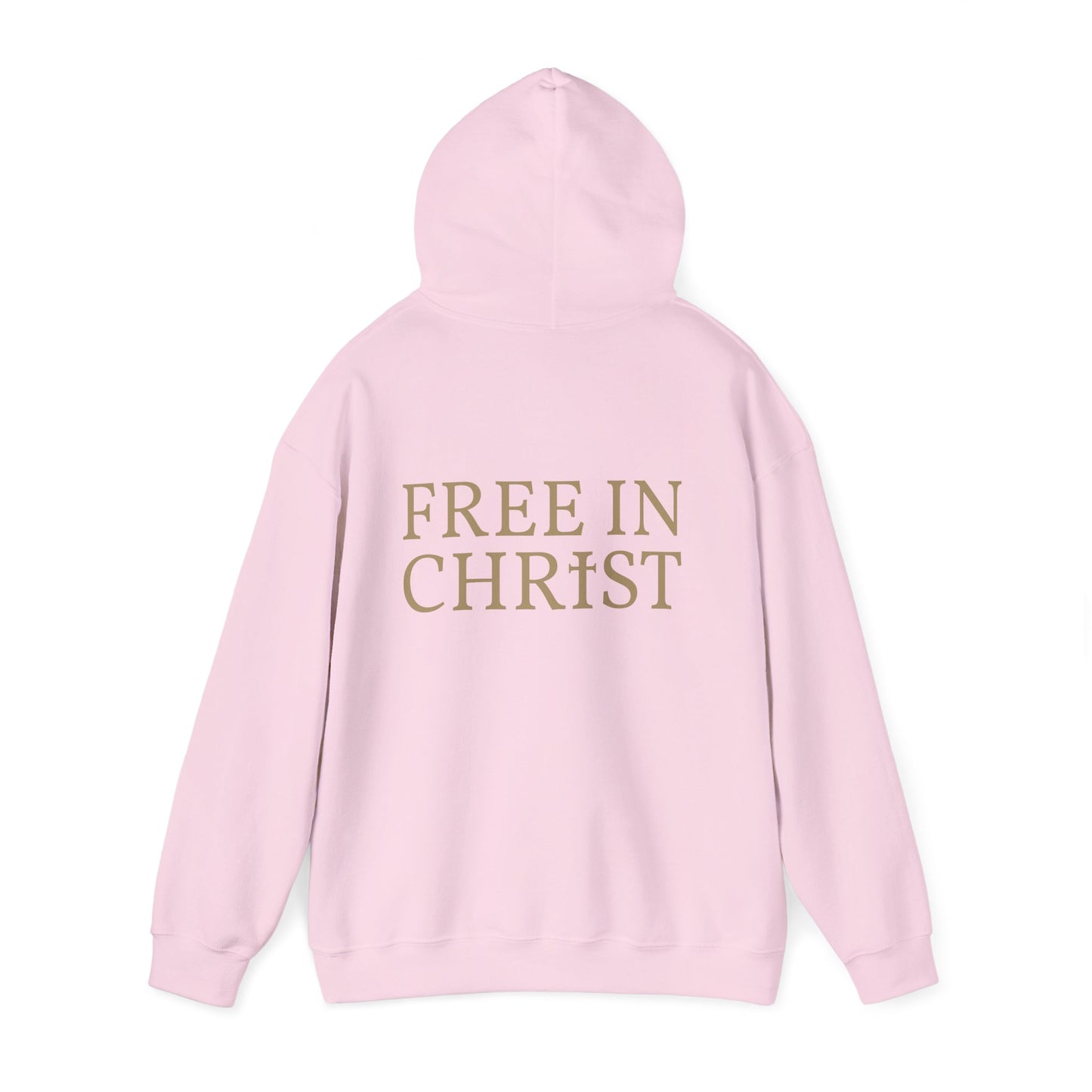 Free in Christ (Back) Unisex Hoodie