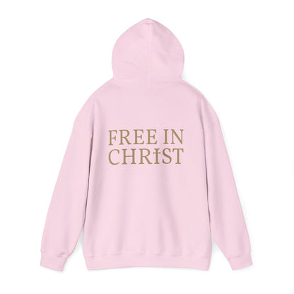 Free in Christ (Back) Unisex Hoodie