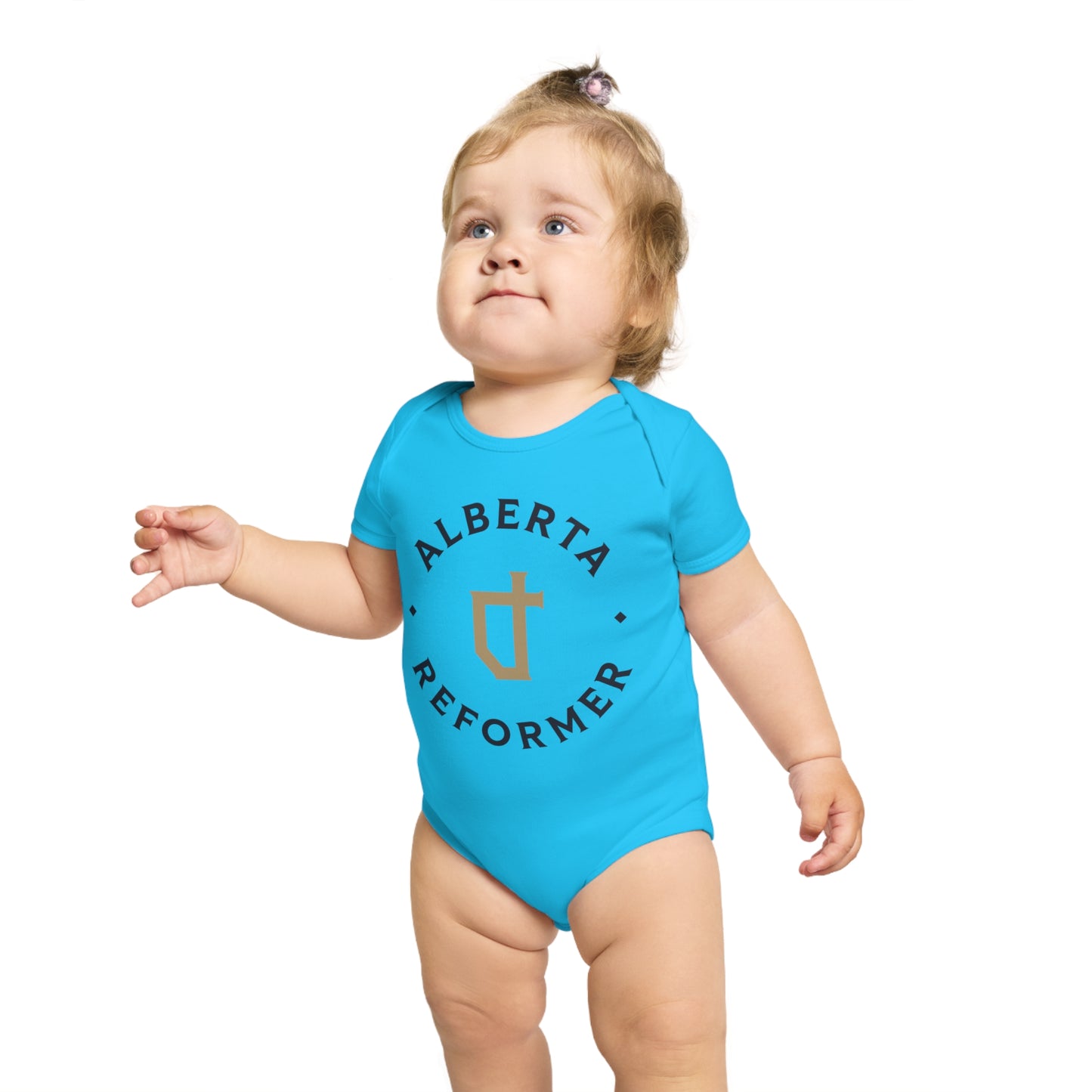 Alberta Reformer Short Sleeve Baby Bodysuit