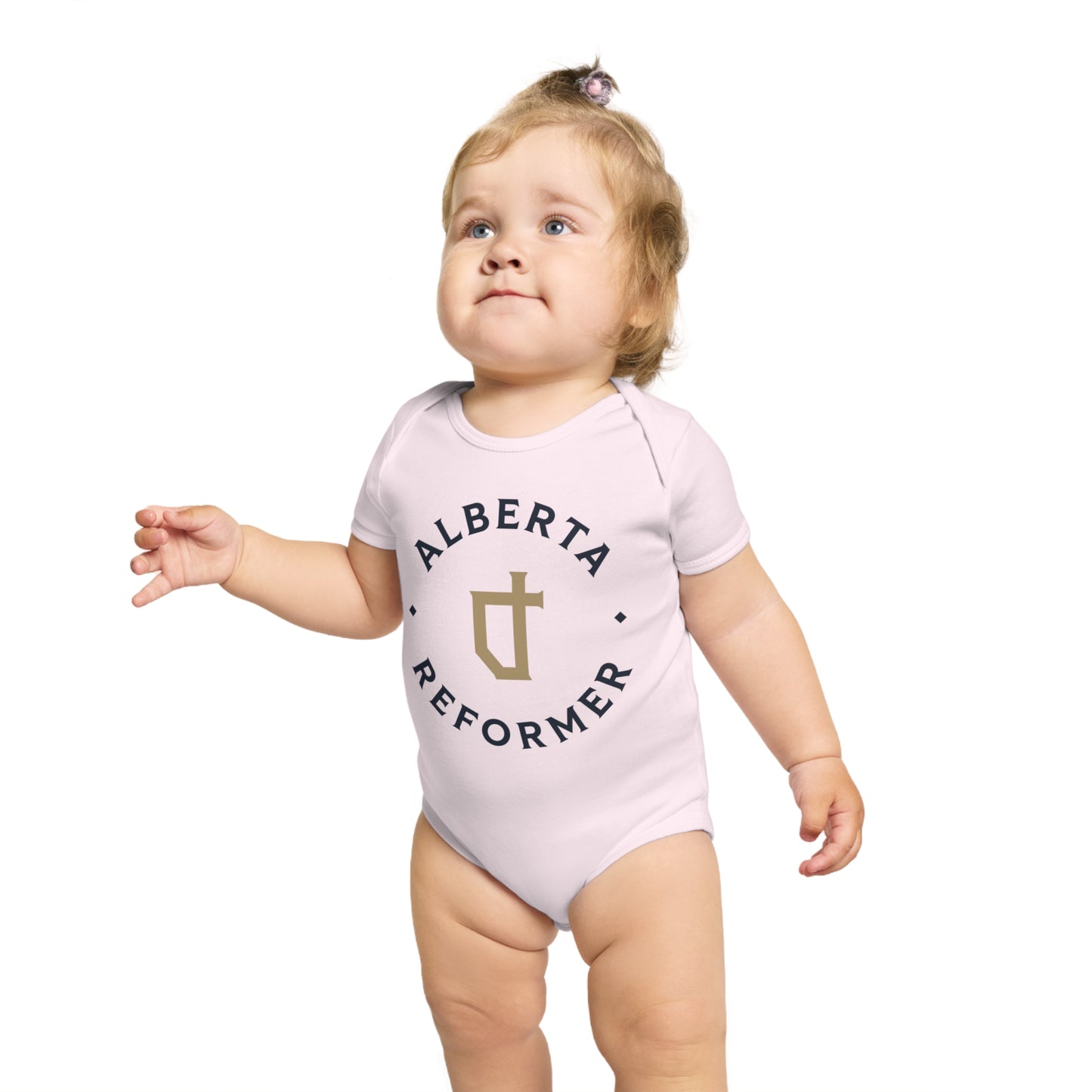Alberta Reformer Short Sleeve Baby Bodysuit