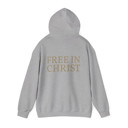 Free in Christ (Back) Unisex Hoodie