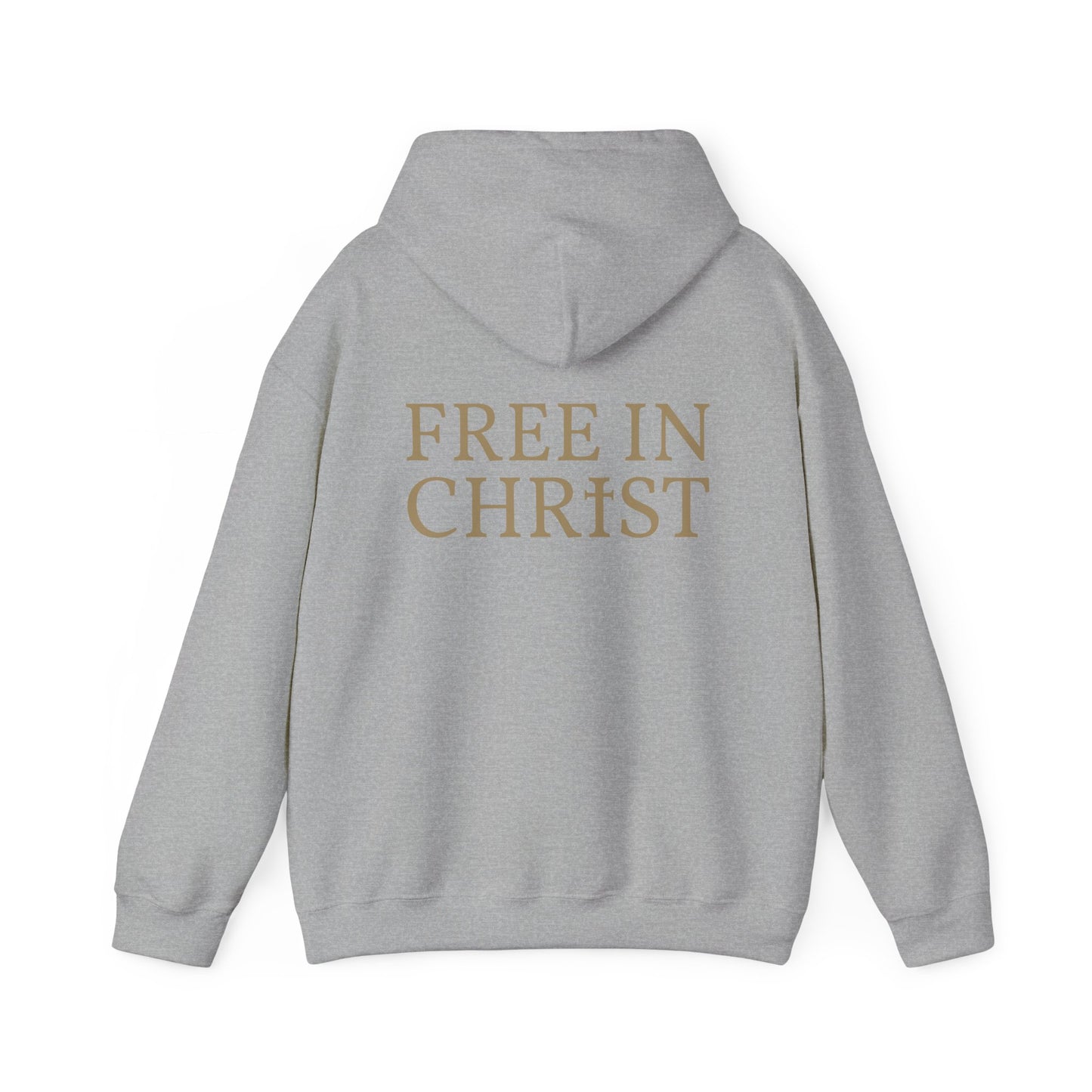 Free in Christ (Back) Unisex Hoodie