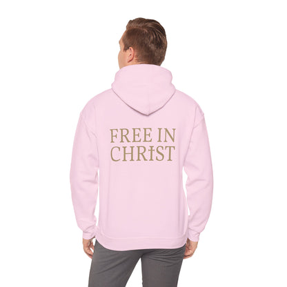 Free in Christ (Back) Unisex Hoodie