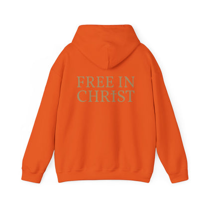 Free in Christ (Back) Unisex Hoodie