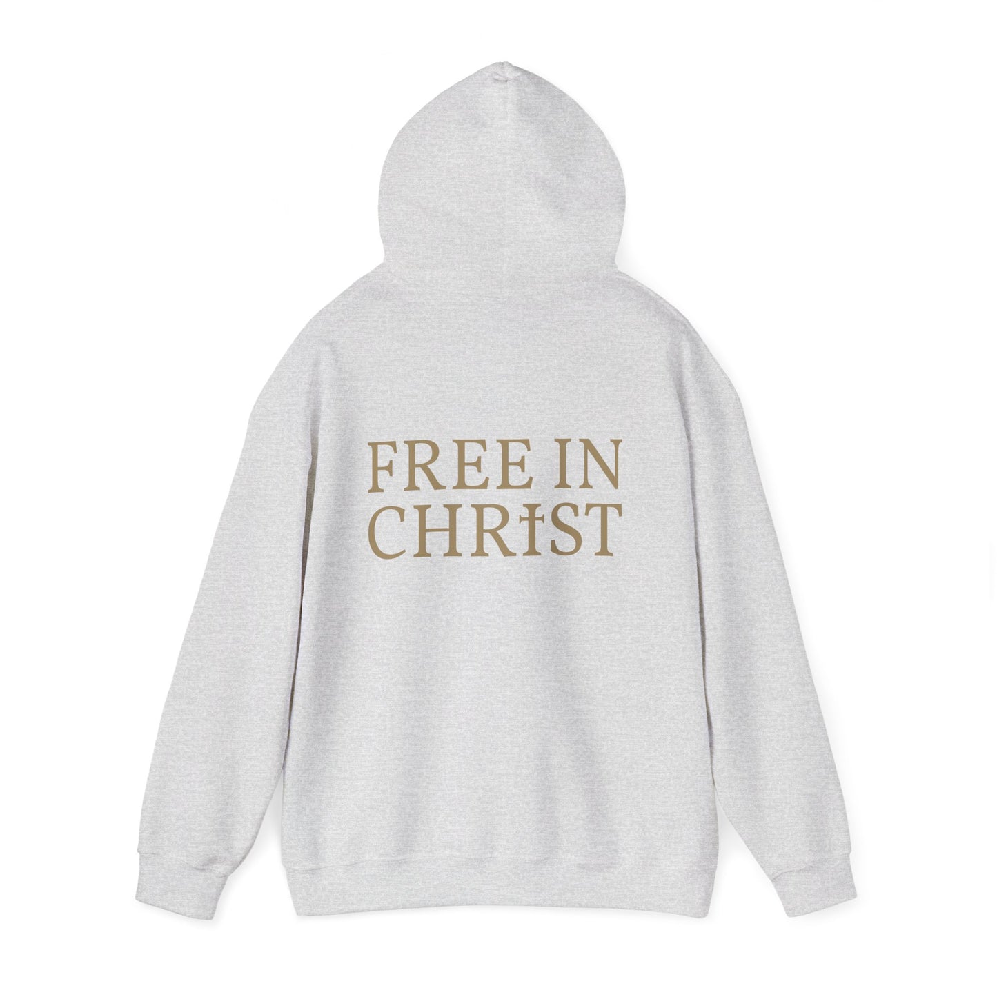 Free in Christ (Back) Unisex Hoodie