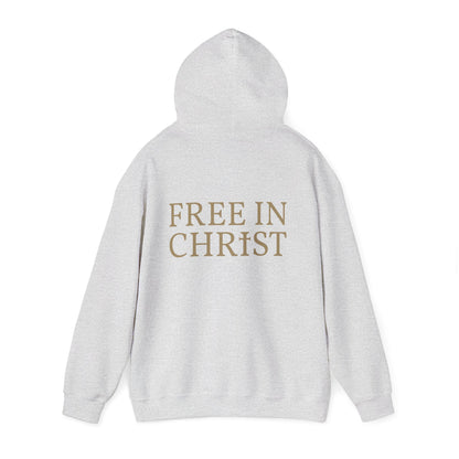 Free in Christ (Back) Unisex Hoodie