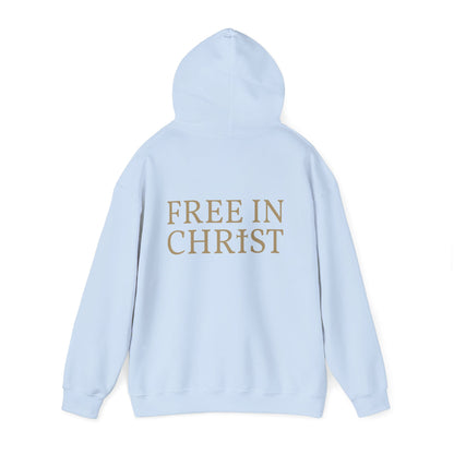 Free in Christ (Back) Unisex Hoodie