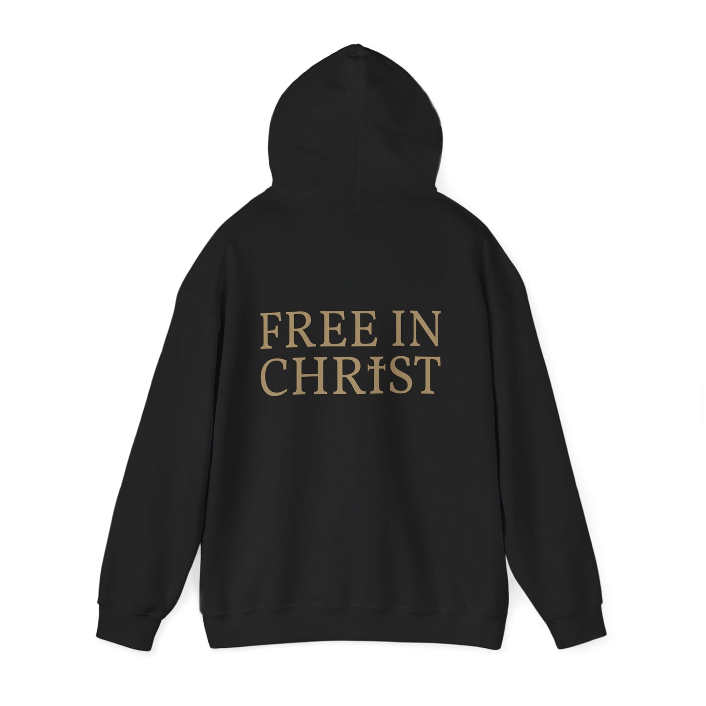 Free in Christ (Back) Unisex Hoodie