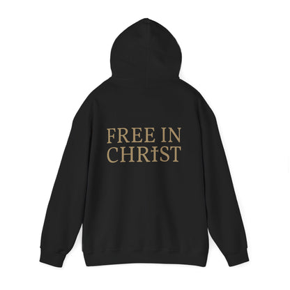Free in Christ (Back) Unisex Hoodie