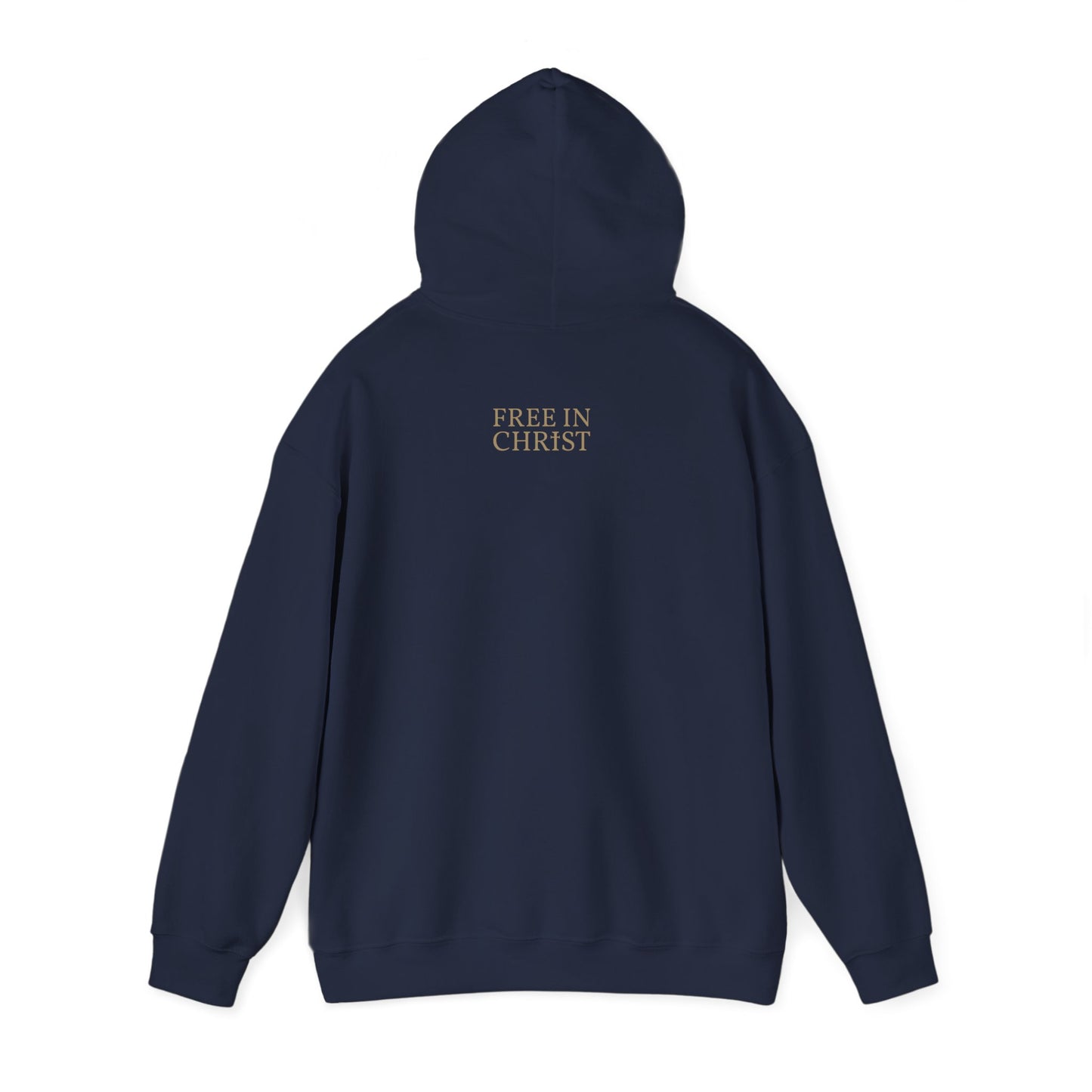 Free in Christ (Back Version 2) Unisex Hoodie