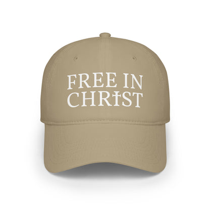 Free in Christ Baseball Cap