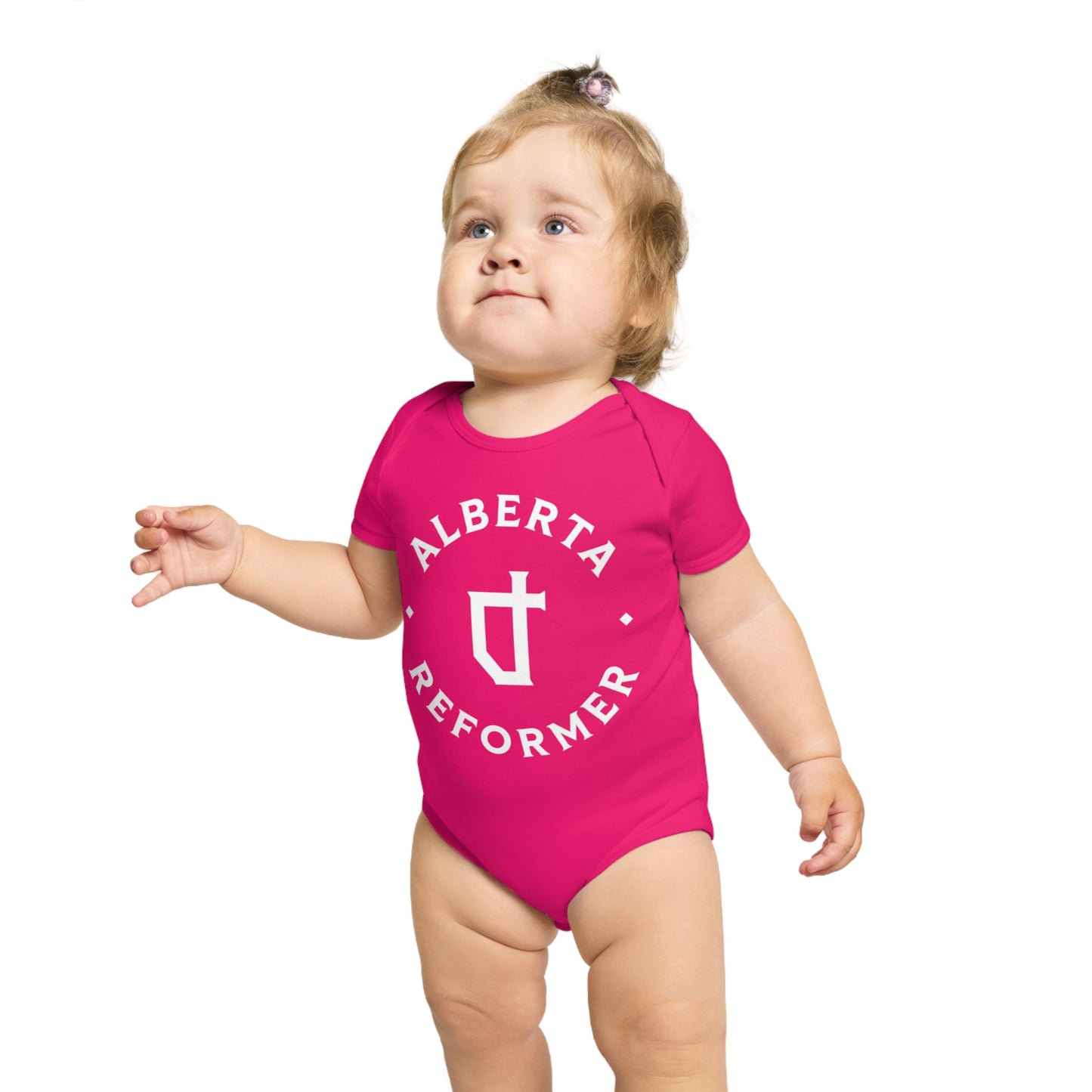 Alberta Reformer Short Sleeve Baby Bodysuit