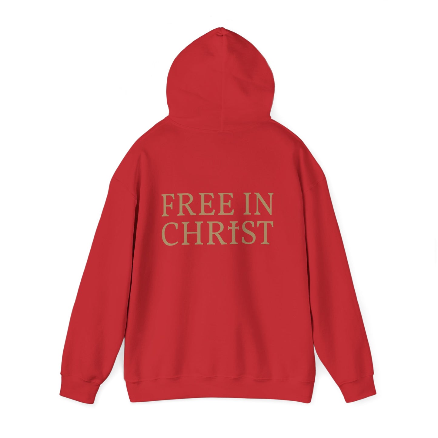 Free in Christ (Back) Unisex Hoodie