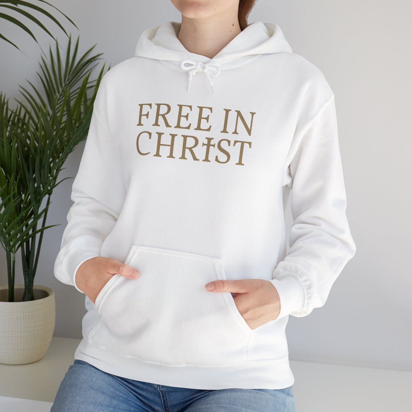 Free in Christ Unisex Hoodie