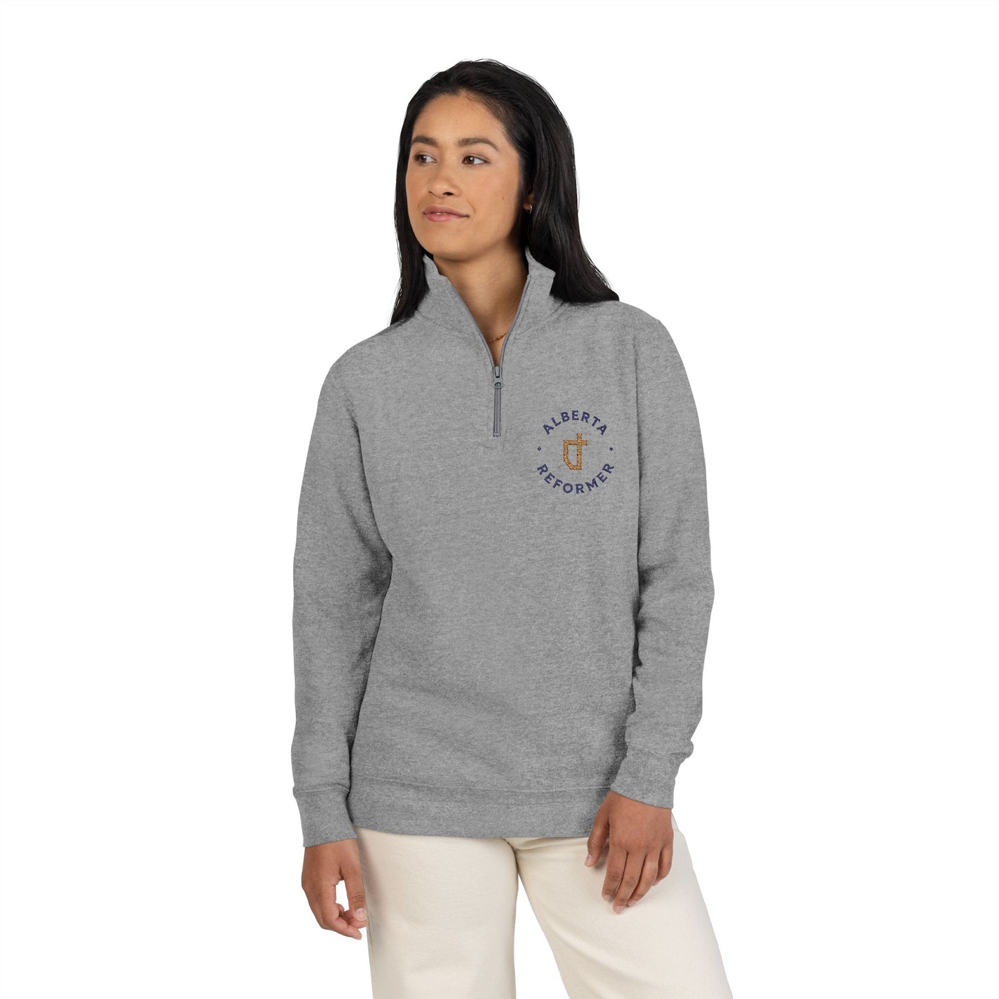 Alberta Reformer Unisex Fleece Pullover – Logo Only