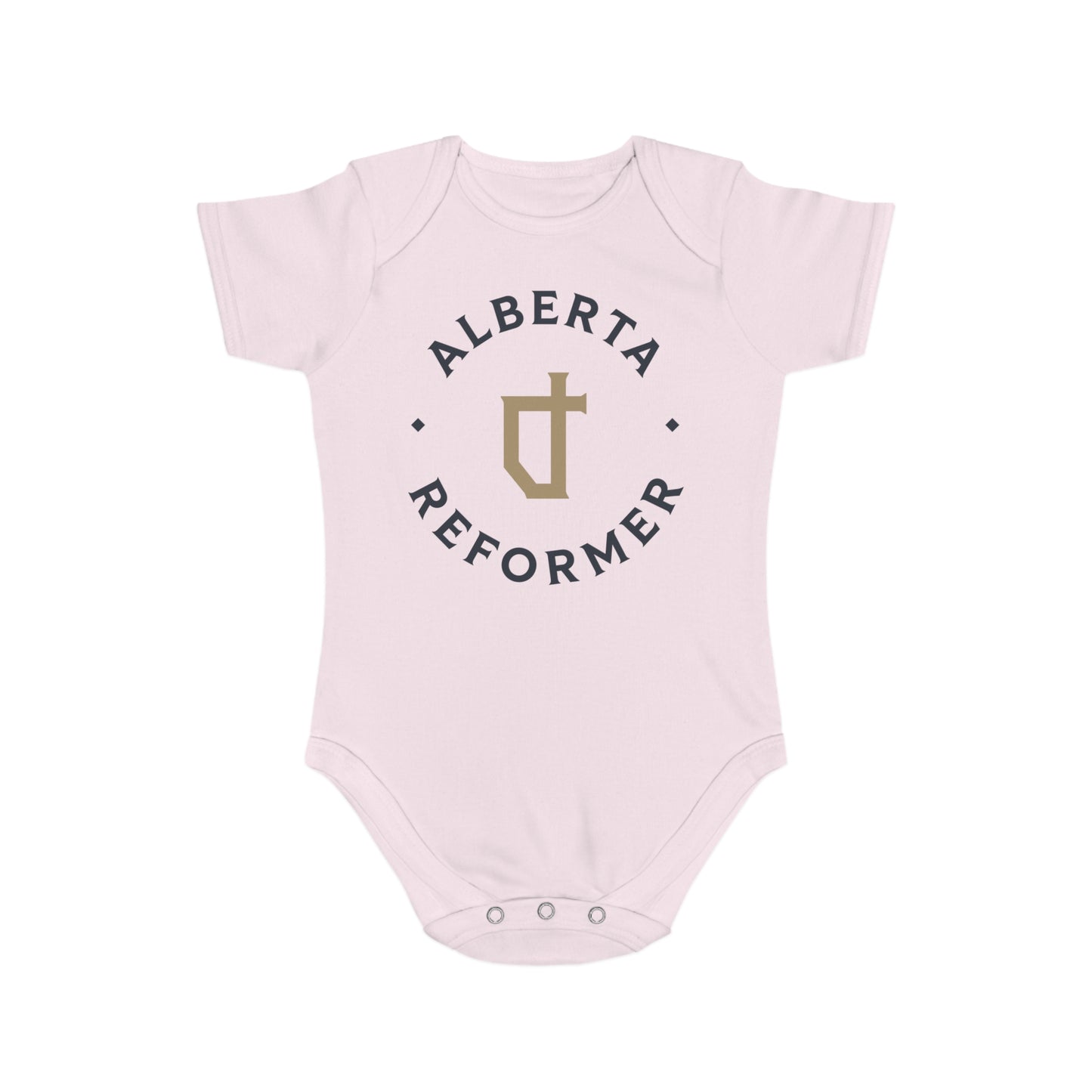 Alberta Reformer Short Sleeve Baby Bodysuit